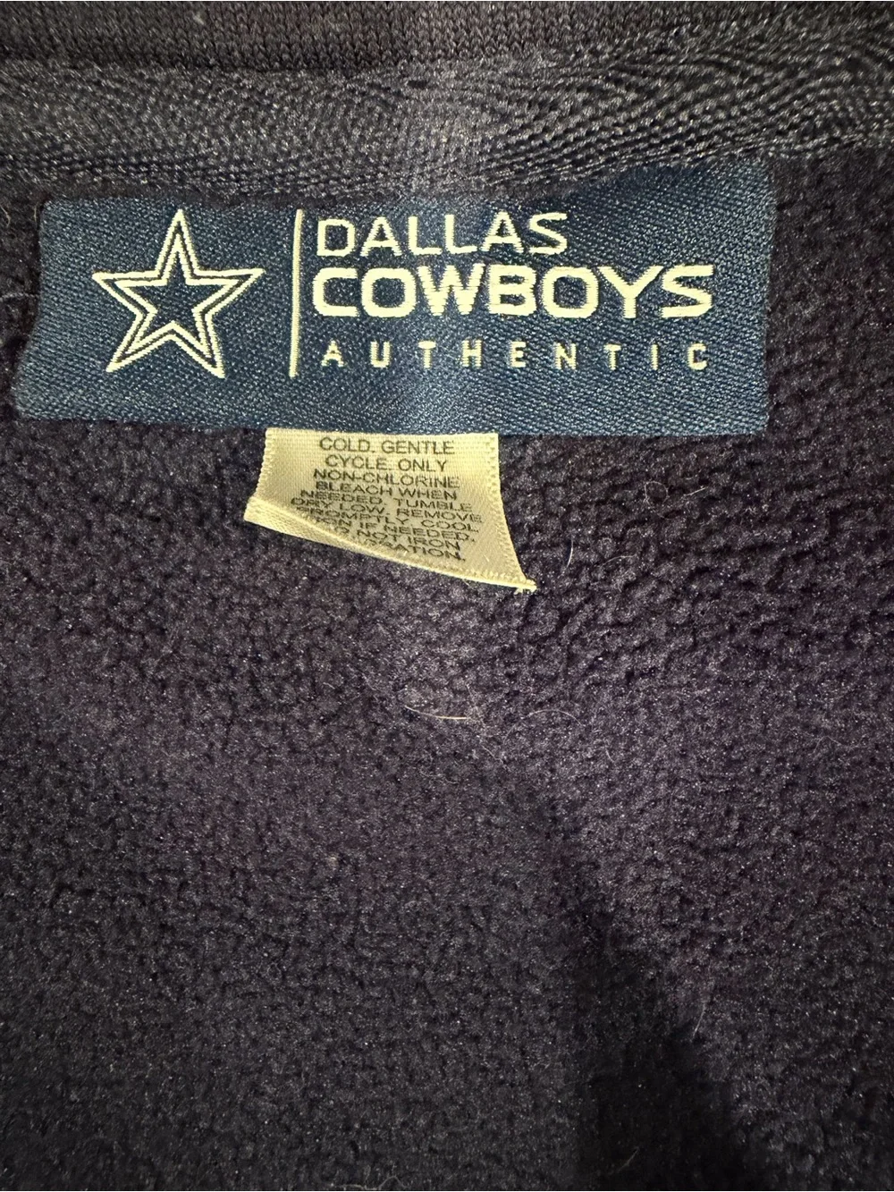 Dallas Cowboys Authentic 1/4 Zip Pullover ⭐️🏈